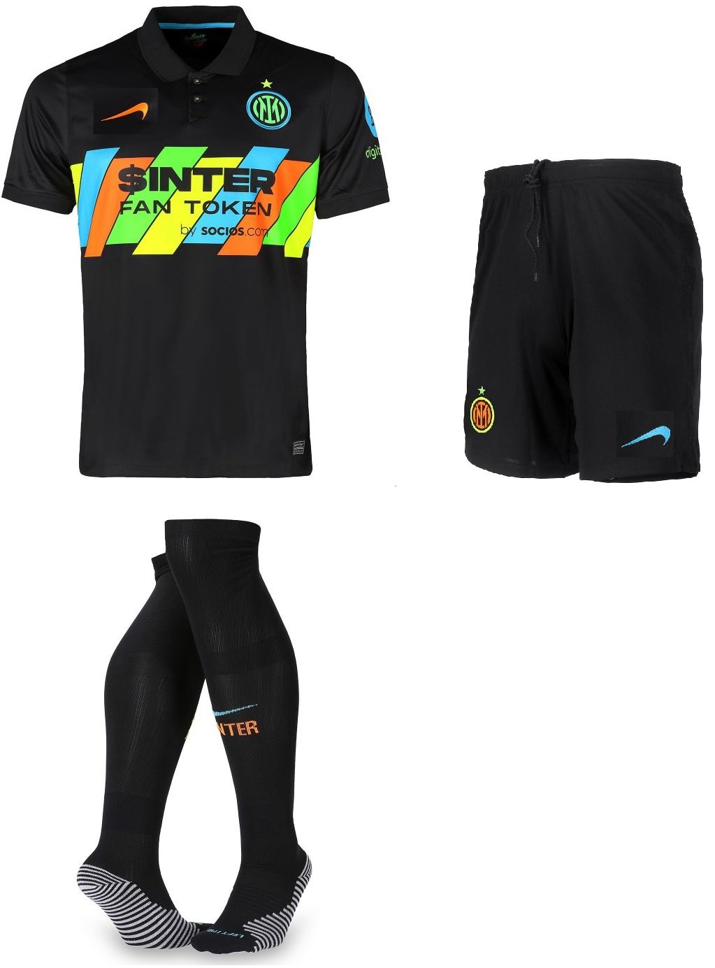 Kit adulto III Inter de Milão 2021 2022 Third